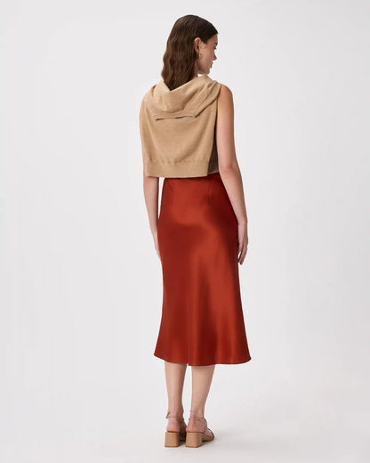 100% Washable Silk Skirt