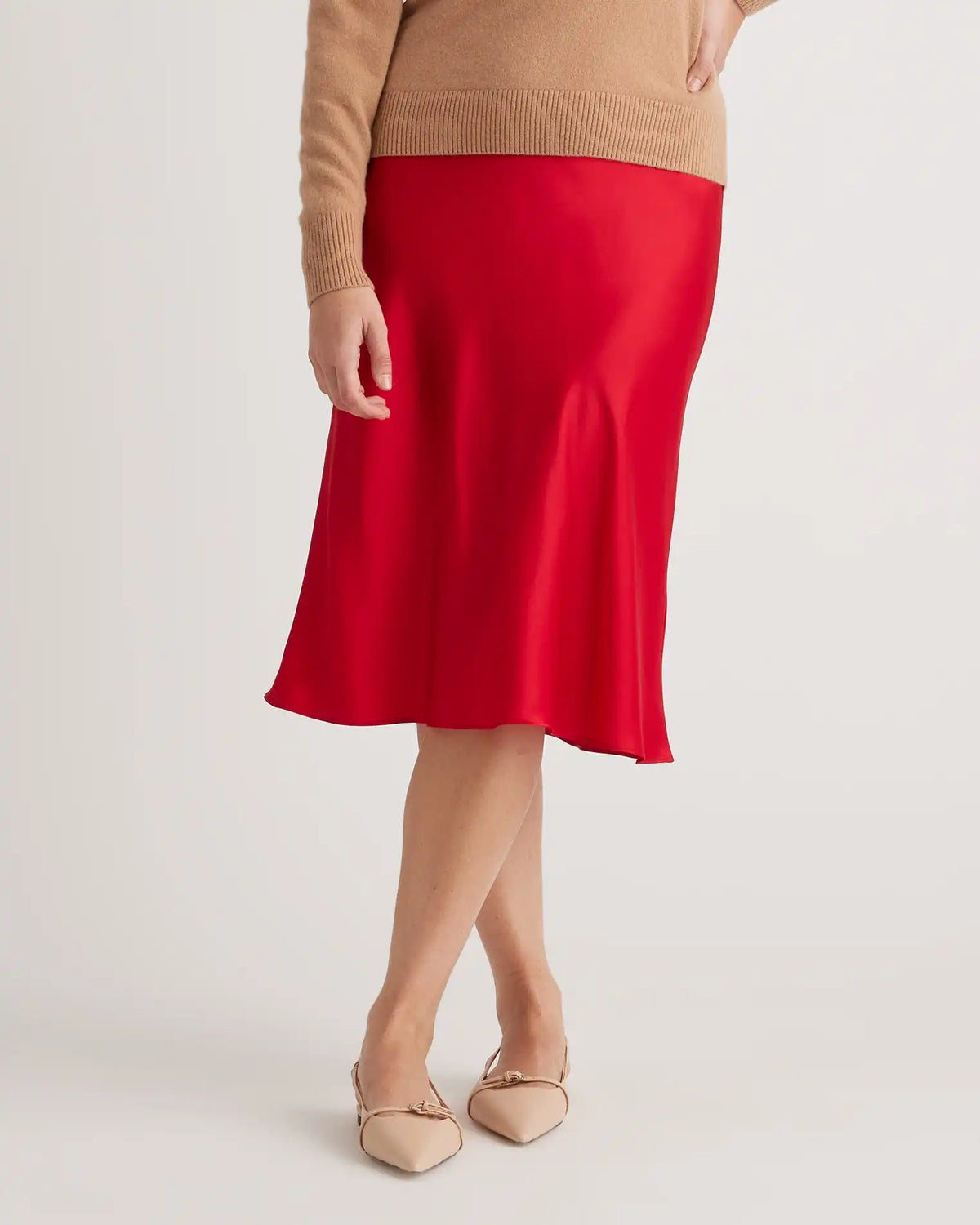 100% Washable Silk Skirt