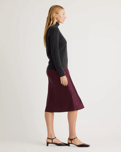 100% Washable Silk Skirt