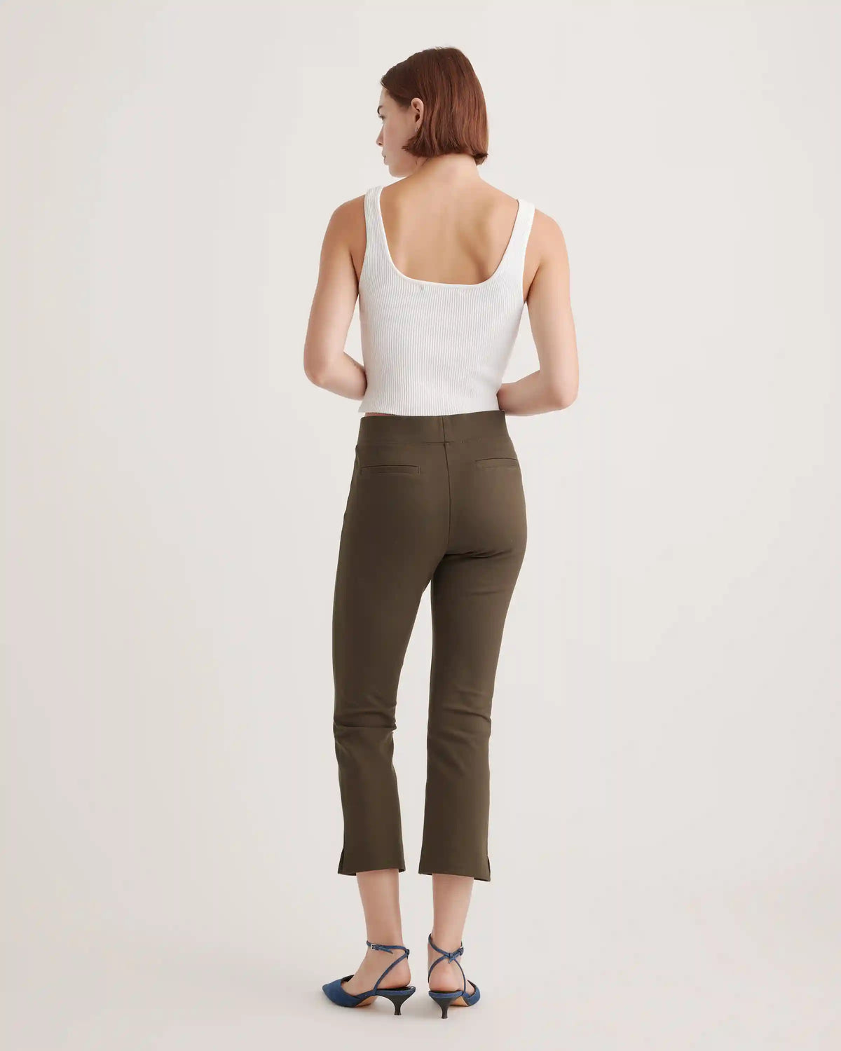 Ultra-Stretch Ponte Kick Flare Pants