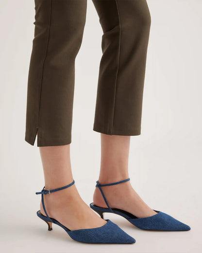 Ultra-Stretch Ponte Kick Flare Pants