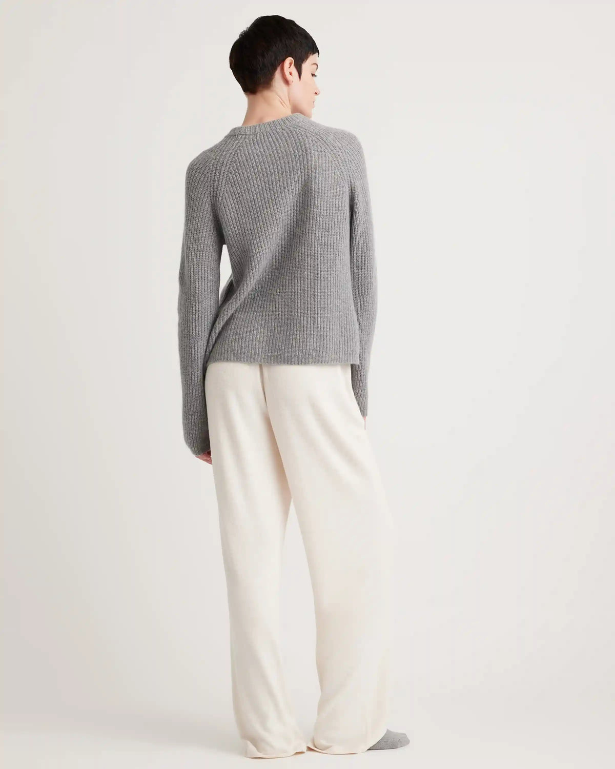 Brushed Lounge Straight Leg Pant