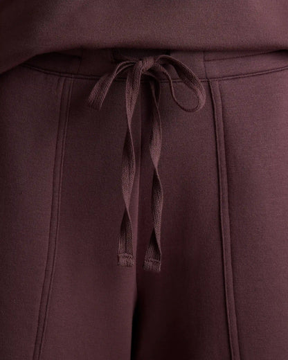 SuperSoft Fleece Cropped Wide Leg Pants