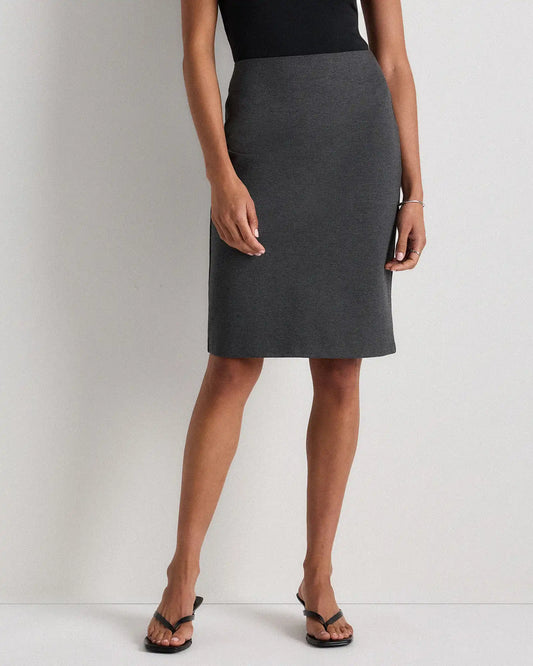 Ultra-Stretch Ponte Pencil Skirt