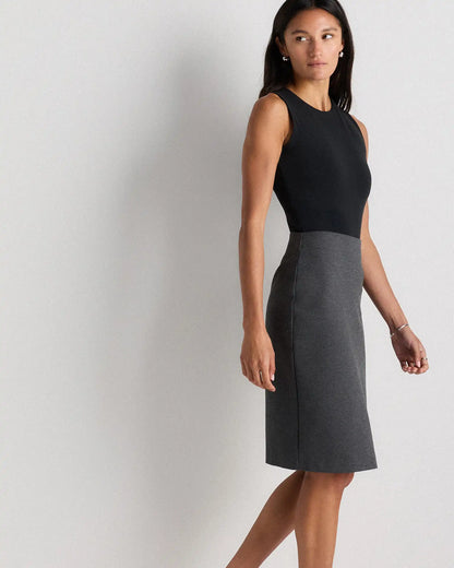 Ultra-Stretch Ponte Pencil Skirt