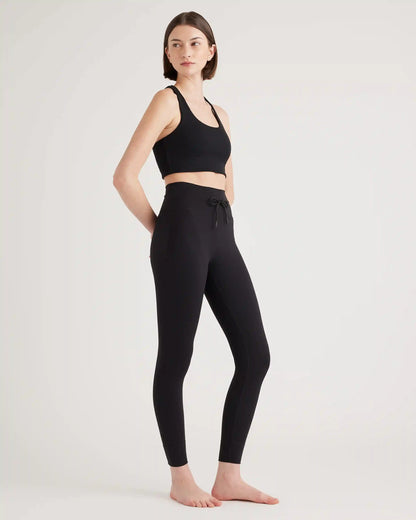 Ultra-Form Tie Waist High-Rise Legging