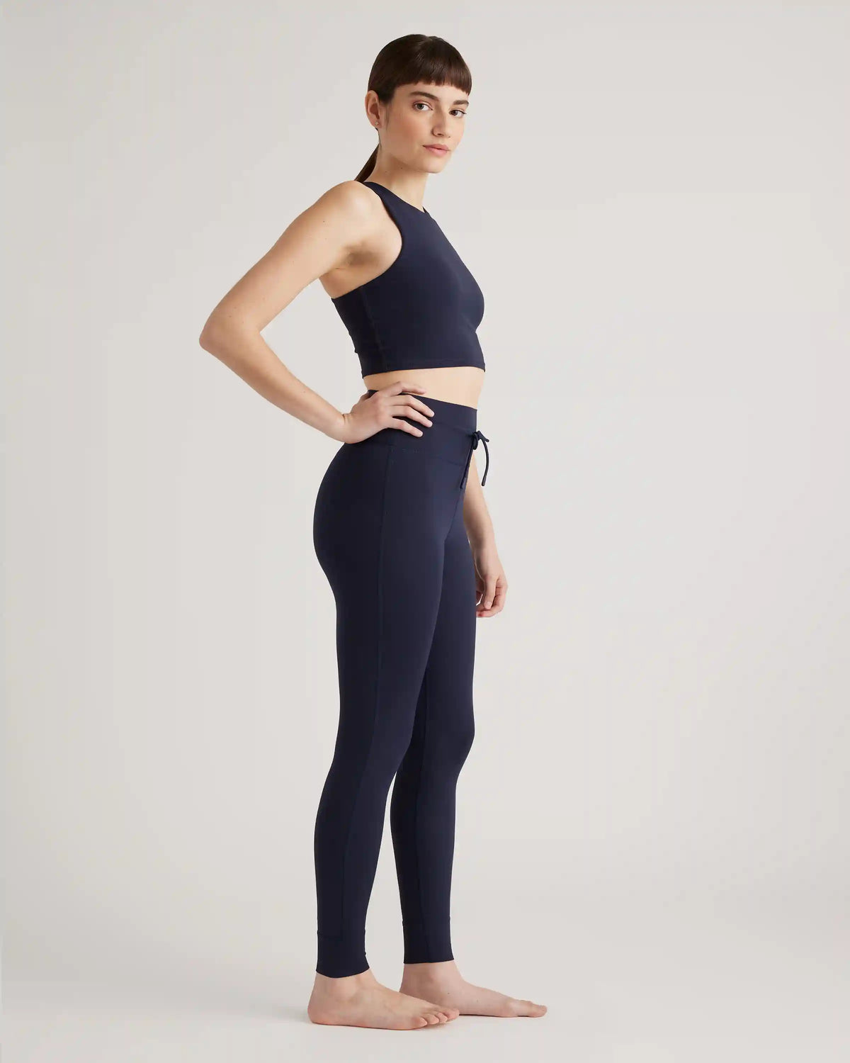 Ultra-Form Tie Waist High-Rise Legging