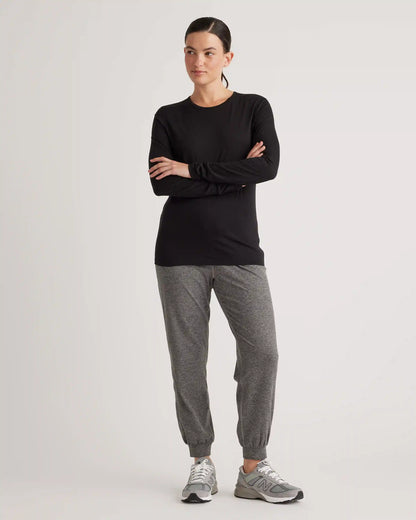 Flowknit High-Rise Boyfriend Joggers