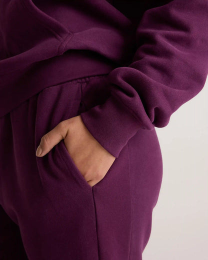 Organic Heavyweight Fleece Boyfriend Sweatpants
