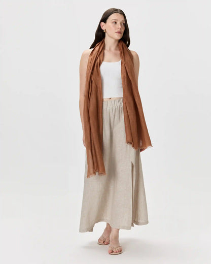 100% European Linen Scarf