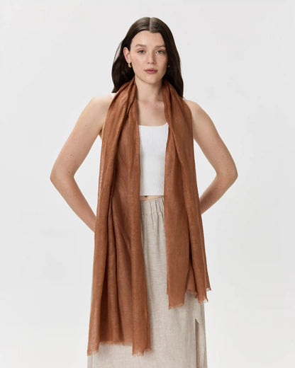 100% European Linen Scarf