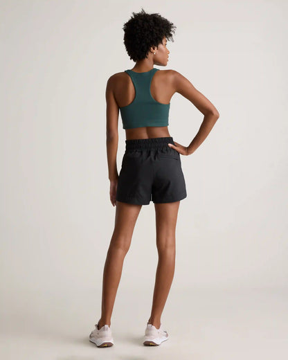 Micro Ripstop Mid-Rise Hike Shorts