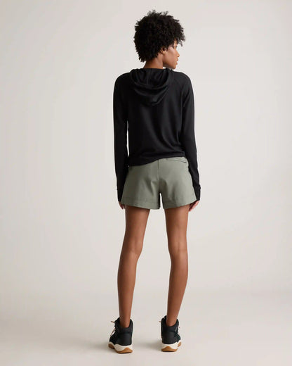 Micro Ripstop Mid-Rise Hike Shorts