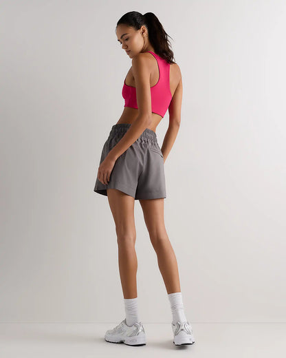 Micro Ripstop Mid-Rise Hike Shorts