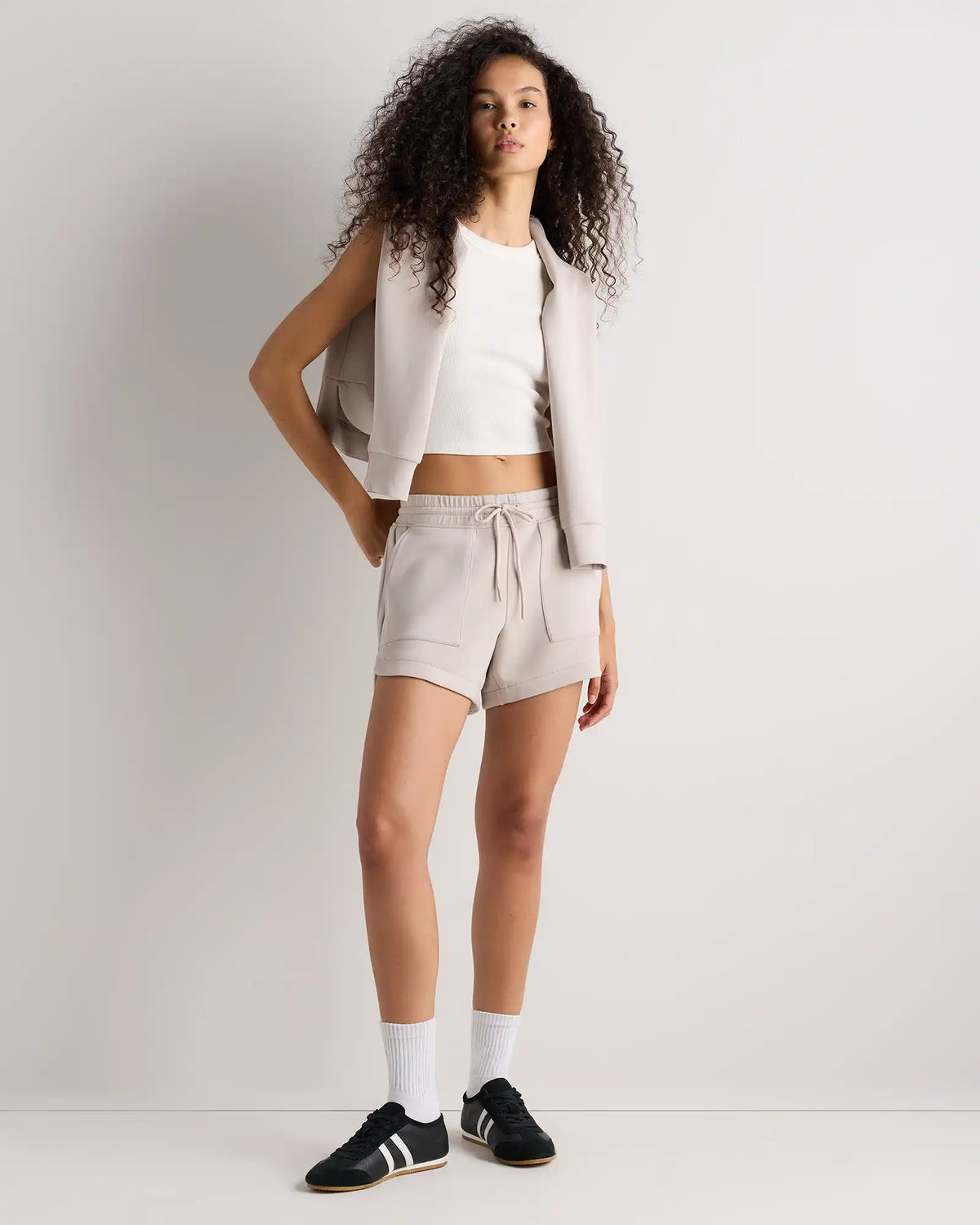 CloudComfort High-Rise Sweatshorts