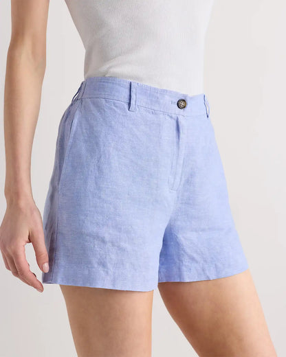 100% European Linen Trouser Shorts
