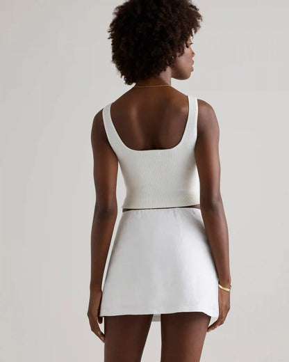 100% European Linen Skort