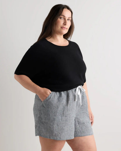 100% European Linen Shorts