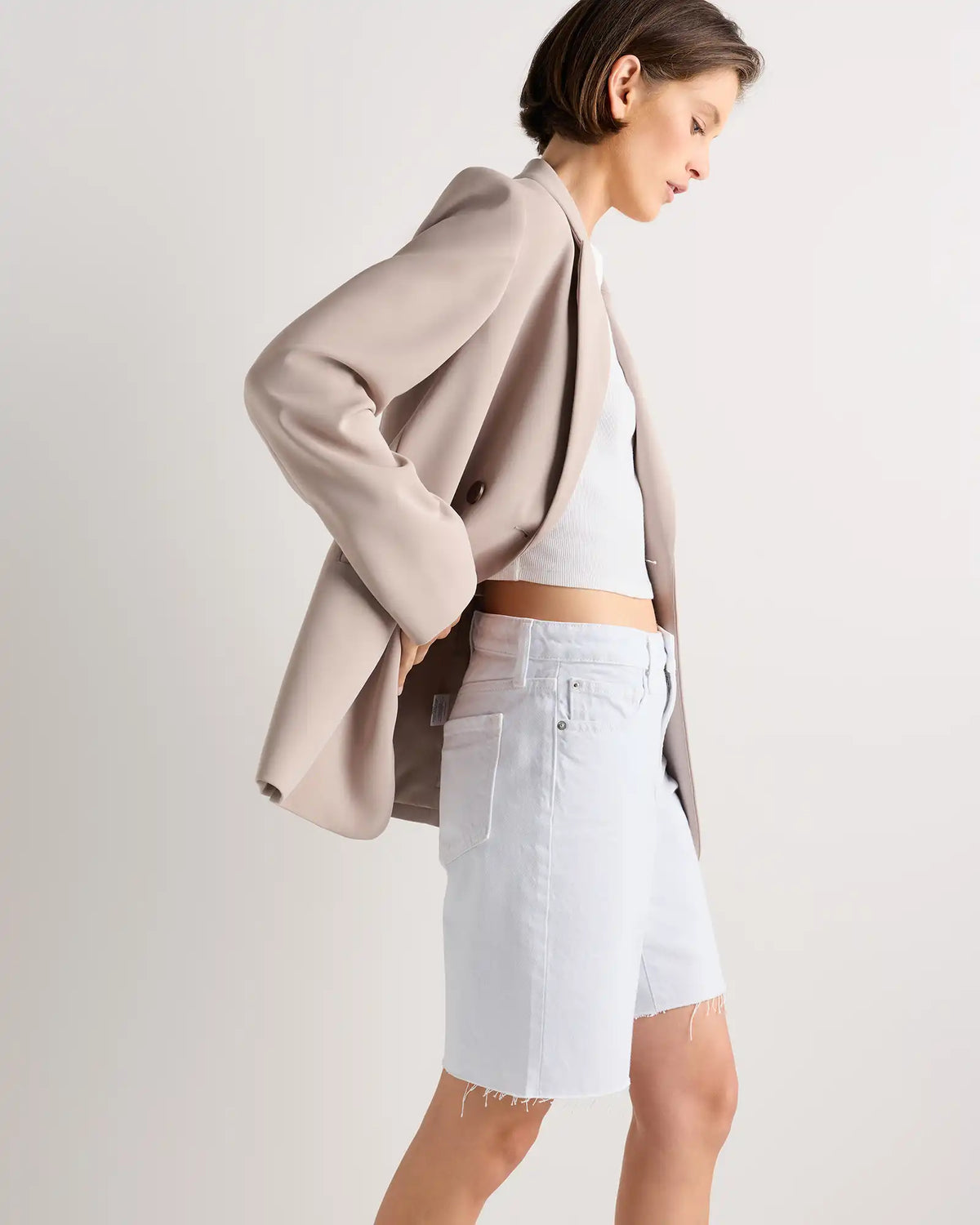Maya Rigid Bermuda Shorts