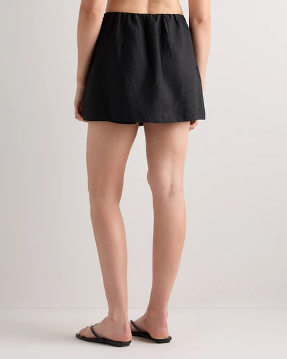 100% European Linen Skort