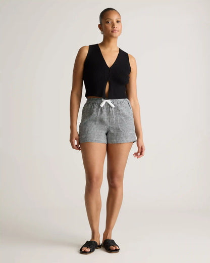 100% European Linen Shorts