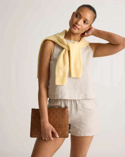 100% European Linen Shorts