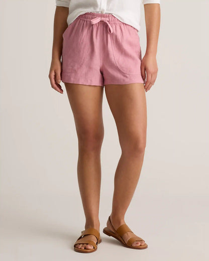 100% European Linen Shorts