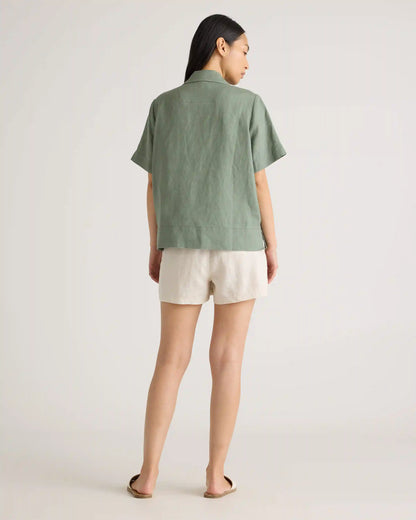 100% European Linen Shorts