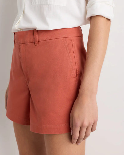 Organic Stretch Cotton Chino Shorts