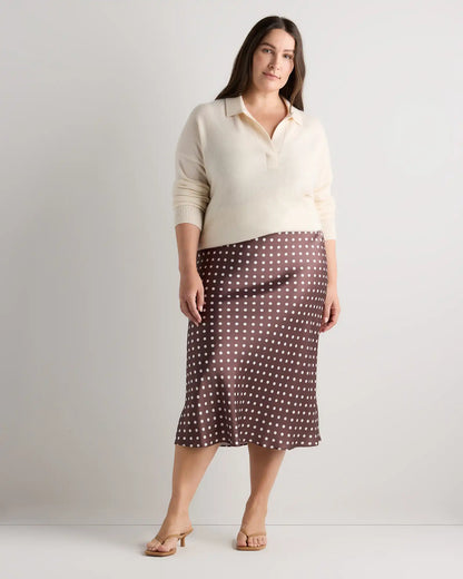 100% Washable Silk Skirt