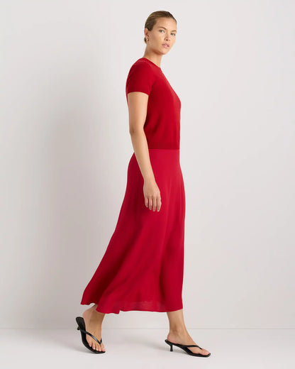 Lightweight Crepe Slip Skirt