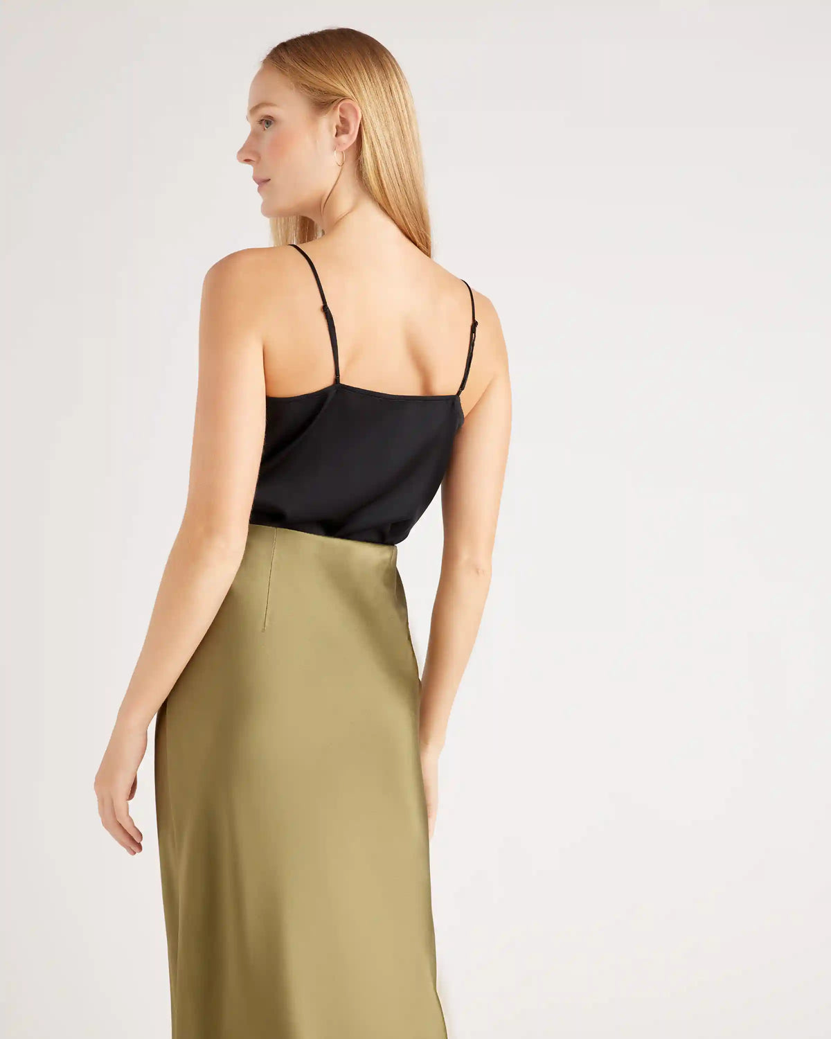 100% Washable Silk Skirt