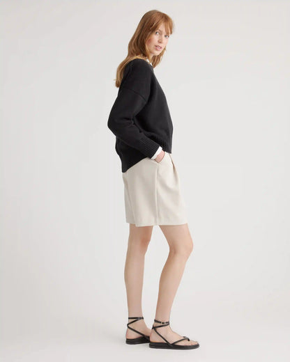 100% Organic Cotton Boyfriend Crew Sweater