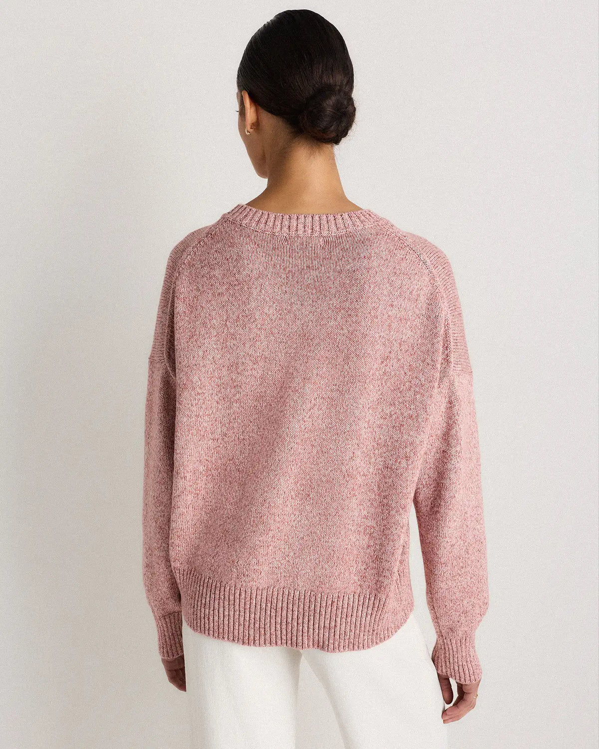 100% Organic Cotton Boyfriend Crew Sweater
