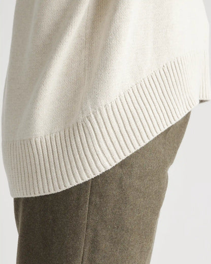 100% Organic Cotton Boyfriend Crew Sweater