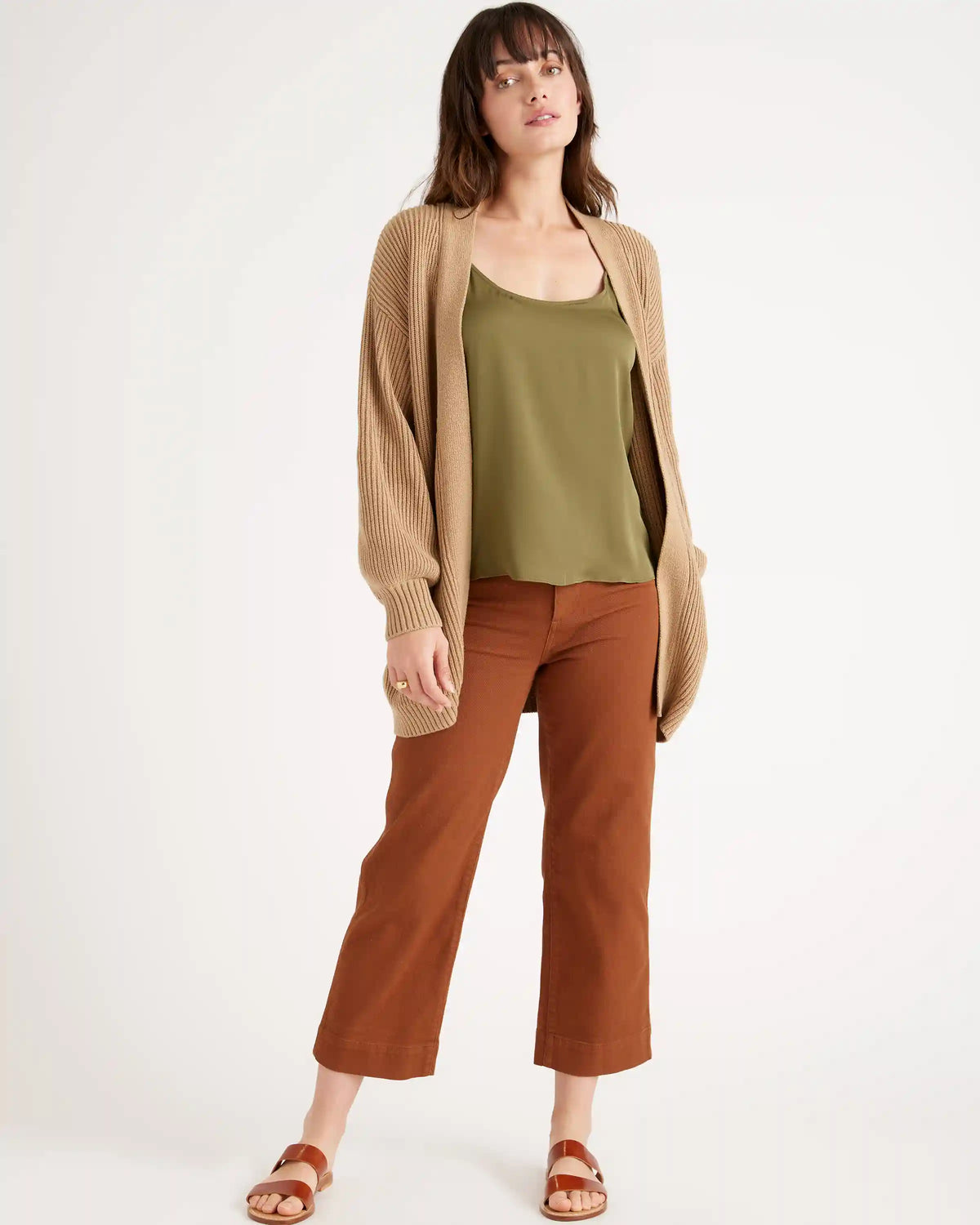 100% Organic Cotton Oversized Cardigan