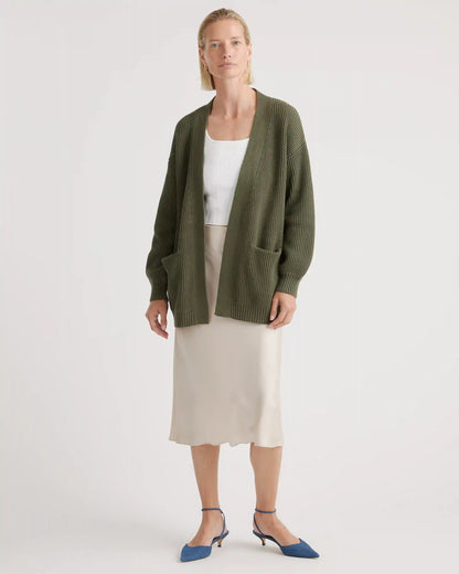 100% Organic Cotton Oversized Cardigan