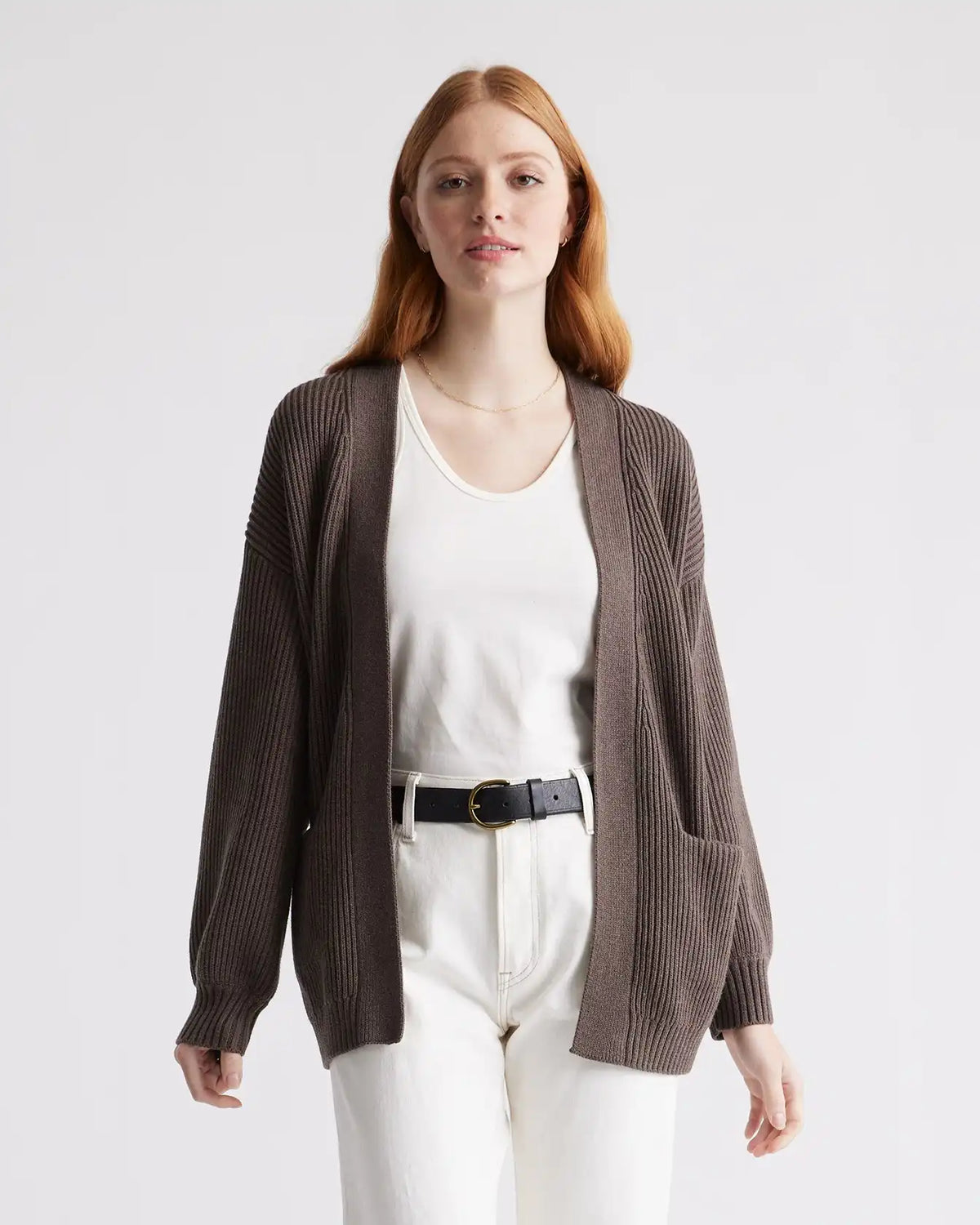 100% Organic Cotton Oversized Cardigan