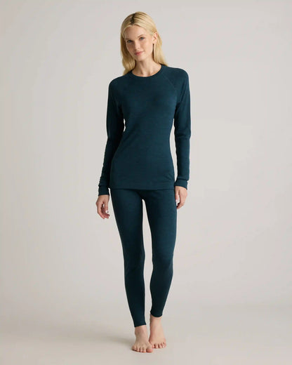 100% Merino Wool Cold Weather Base Layer Crew