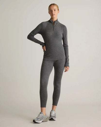 100% Merino Wool Cold Weather Base Layer Legging