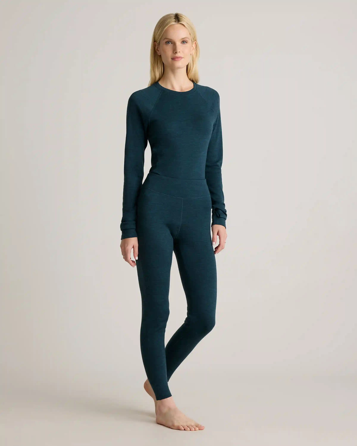 100% Merino Wool Cold Weather Base Layer Legging