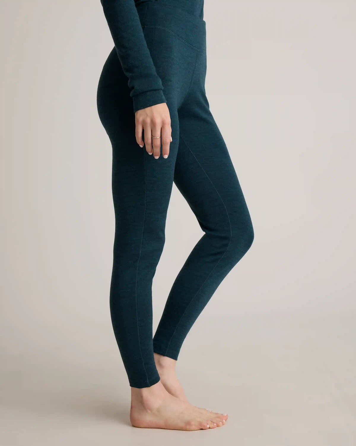 100% Merino Wool Cold Weather Base Layer Legging
