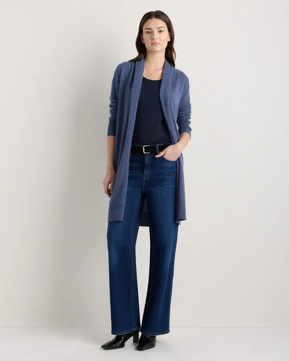 Mongolian Cashmere Duster Cardigan Sweater