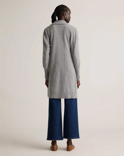 Mongolian Cashmere Duster Cardigan Sweater
