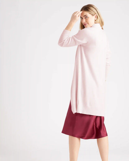 Mongolian Cashmere Duster Cardigan Sweater