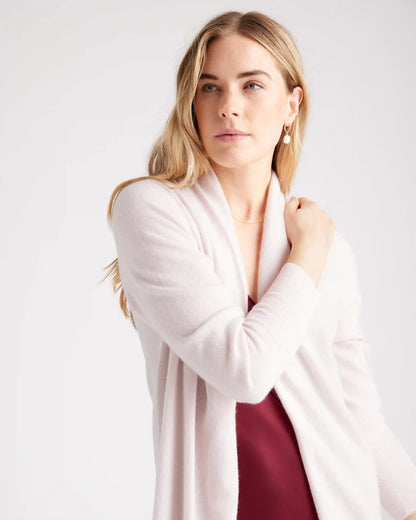 Mongolian Cashmere Duster Cardigan Sweater
