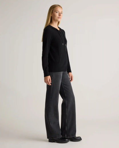 Mongolian Cashmere Full-Zip Hoodie