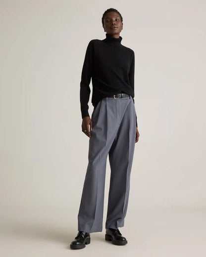 Mongolian Cashmere Turtleneck Sweater