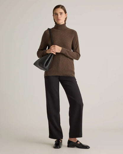 Mongolian Cashmere Turtleneck Sweater