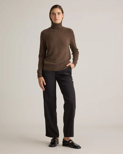 Mongolian Cashmere Turtleneck Sweater